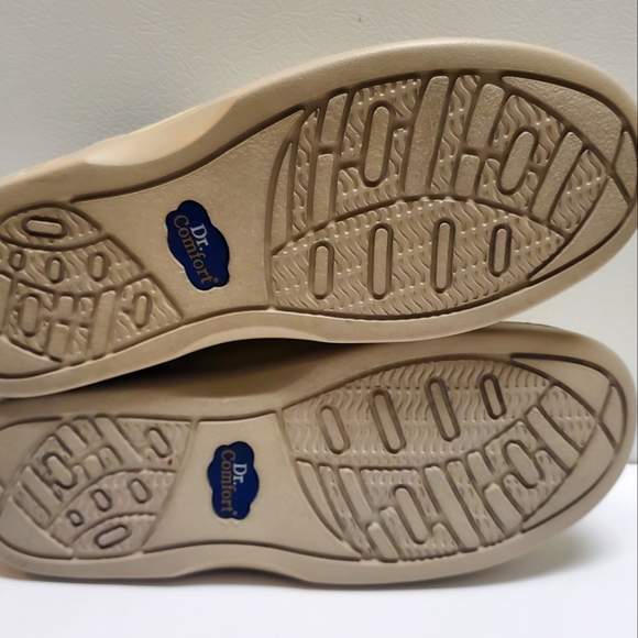 Dr Comfort Size 10 Annie stk# 4530 beige/tan hook and loop, shoes - Picture 8 of 9